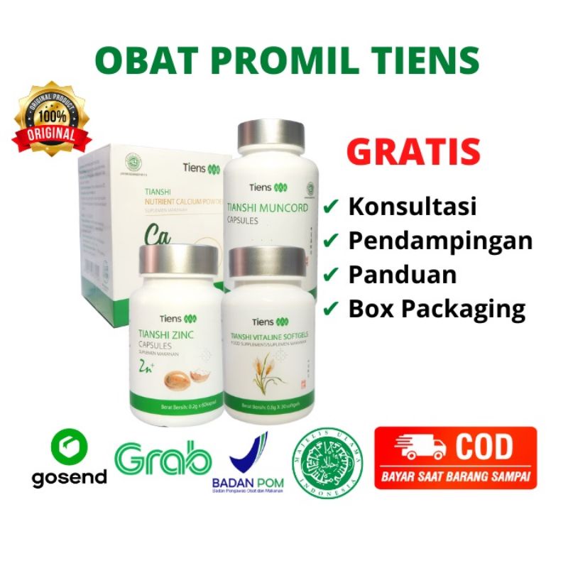 PAKET PROGRAM HAMIL TIENS Obat Cepat Hamil Paket untuk Suami dan Promil Istri