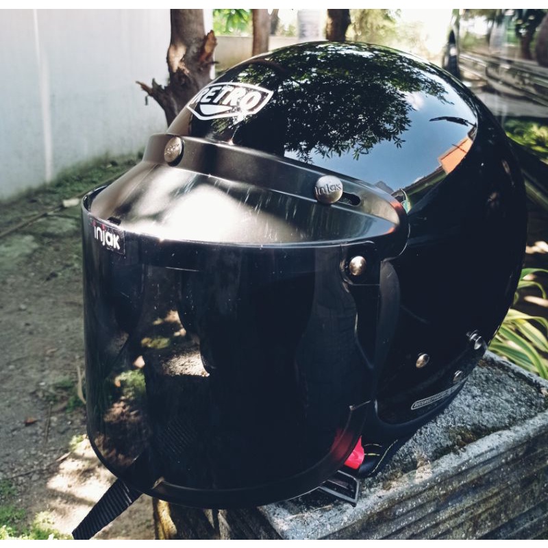 HELM RETRO HALF FACE DEWASA