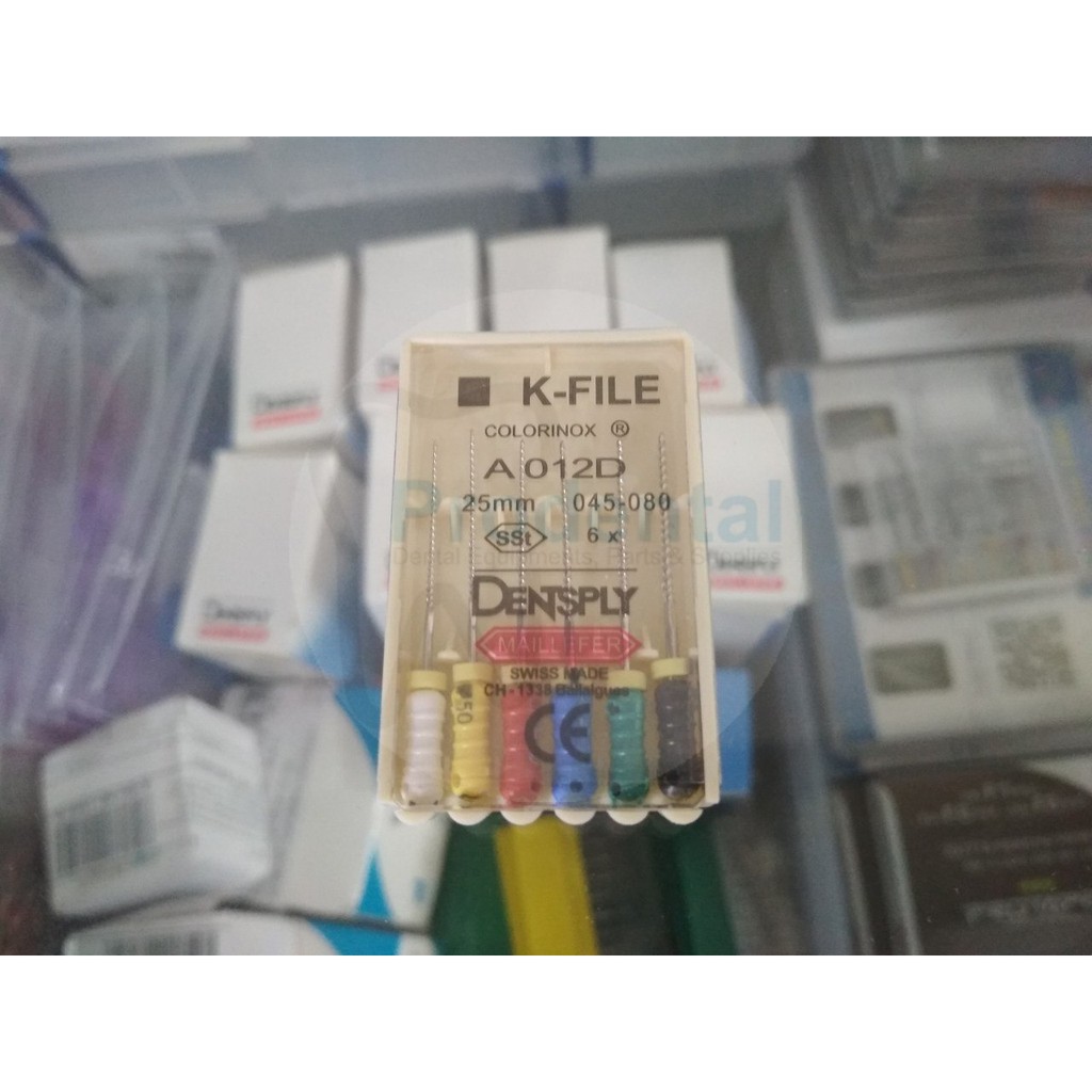 Dental kfile 25mm 45-80 / dental kfiles / kfile dentsply