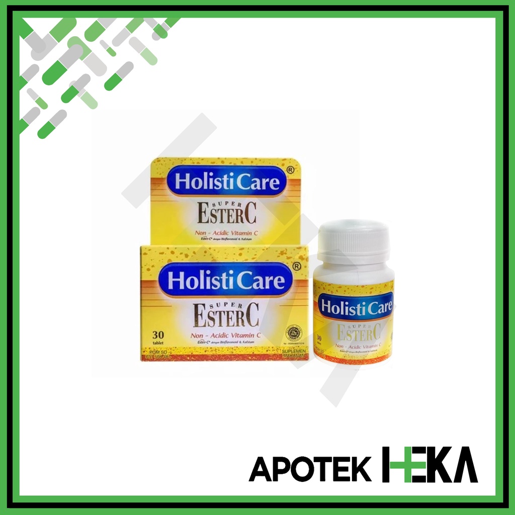 Holisticare Super Ester C isi 30 Tablet - Vitamin C Daya Tahan Tubuh (SEMARANG)