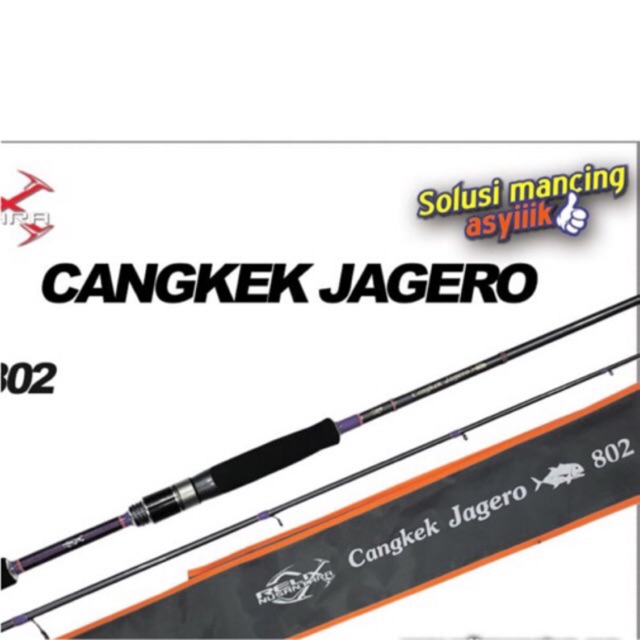 JORAN CANGKEK JAGERO 802 / 2.40m RELIX NUSANTARA JORAN ULTRALIGHT ROD UL STICK PANCING
