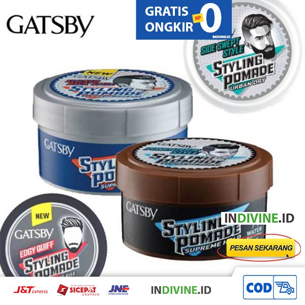 Gatsby Styling Pomade Minyak Rambut 75 gr Besar