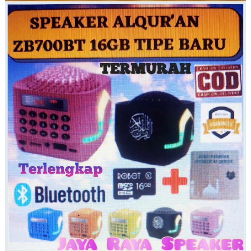 Speaker Murottal alQuran Speaker alquran Speaker Quran LED Terlengkap versi Terbaru ZB700BT