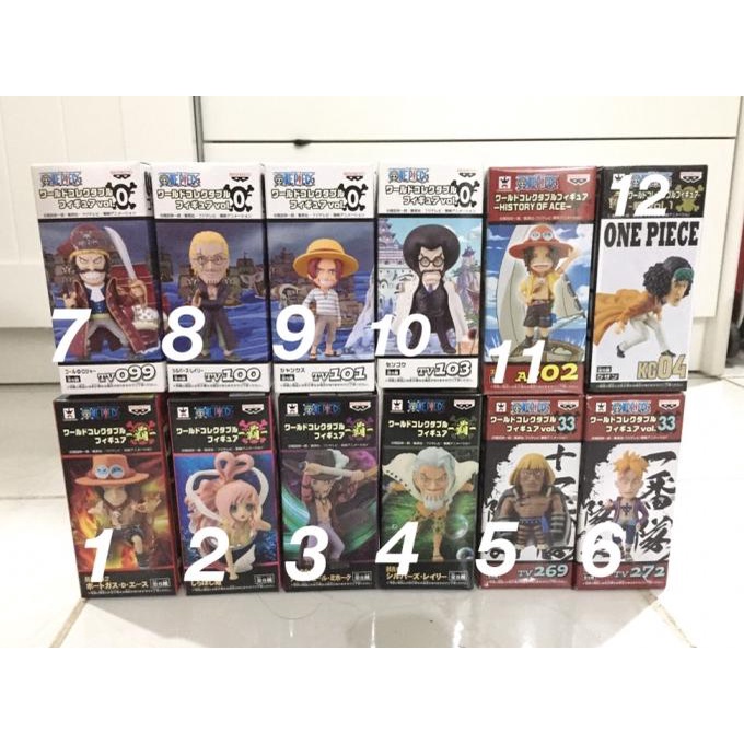 Wcf shank and roger one piece original barang ready