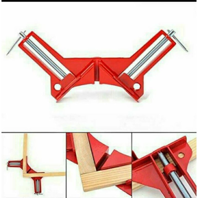 Klem sudut / Klem siku Merah
