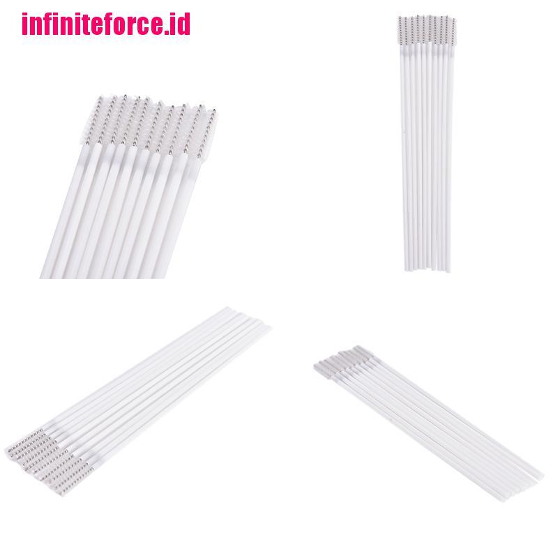 New 10pcs Stainless Steel Straw Reusable Washable Cleaner Cleaning Brush