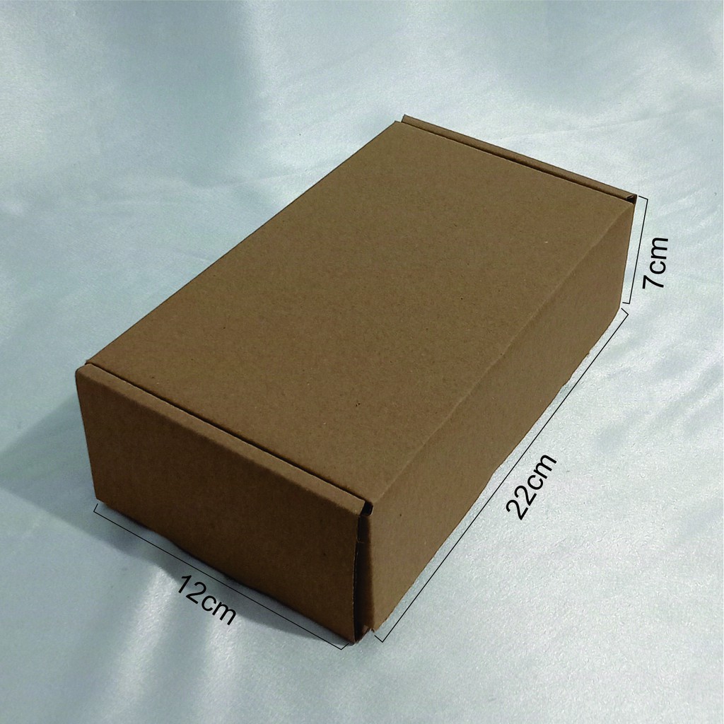 

BOX / KOTAK / KARDUS 22x12x7 cm Polos / Die Cut/ Box Hampers/ Box Gift (10 PCS)