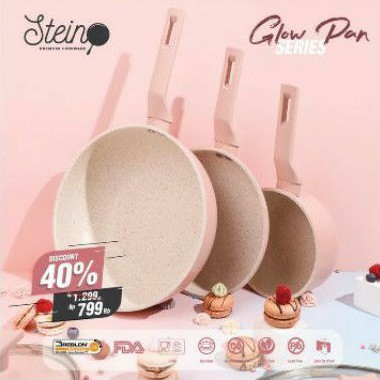 Panci teflon Stein Steincookware Glowpan Set