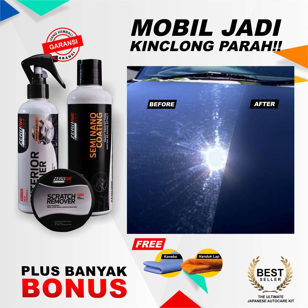 Pengkilap Mobil Zerone Semi Nano Coating Interior Cleaner Pengkilap Mobil Zerone Semi Nano Coating Interior Cleaner