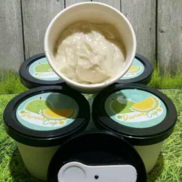 

DURIAN CUP FULL DAGING DURIAN TANPA BIJI 100GRAM