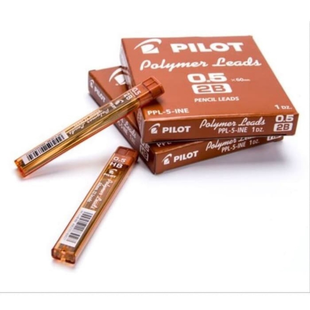 

Isi Pensil Mekanik PPL5 0.5mm 2B/ isi Ulang Pensil/ Reffill Pensil/ Pensil Mekanik
