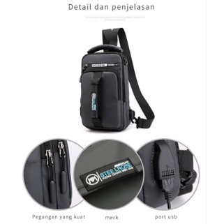 Tas selempang back pack staye diskon