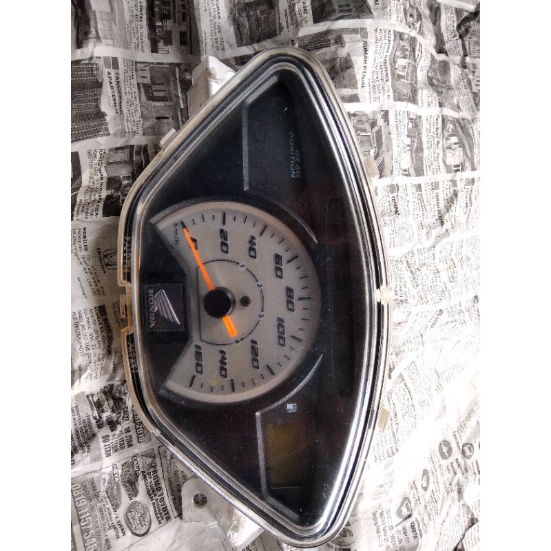 spedometer spidometer kilometer Supra x125 D