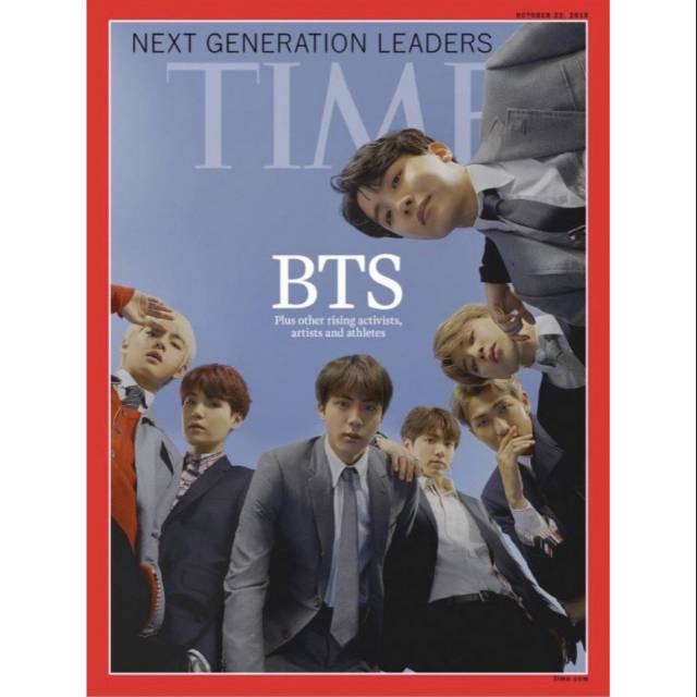Majalah TIME cover BTS