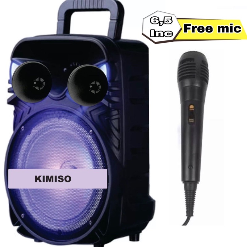 Paling Laris.....Speaker Bluetooth Karaoke New Speaker PowerFull Bass Party Cod Wireles