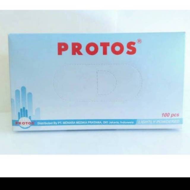 Handscoon S / sarung tangan latex S / handscoon protos S