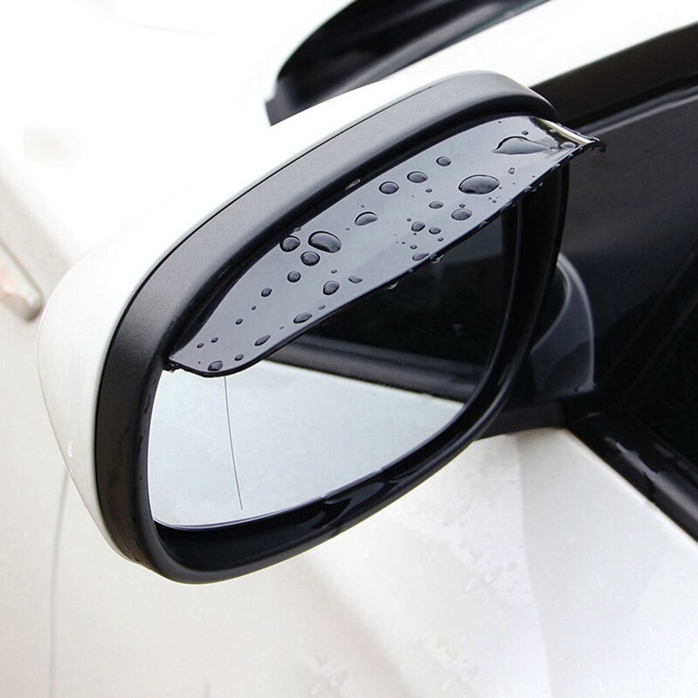 Talang Air Spion Mobil / Mika Pelindung Spion / Karet Wiper Spion pvc kaca mobil bening anti hujan