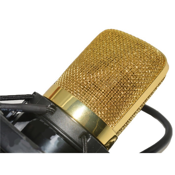 TaffSTUDIO Mikrofon Kondenser Studio dengan Shock Proof Mount - BM-700