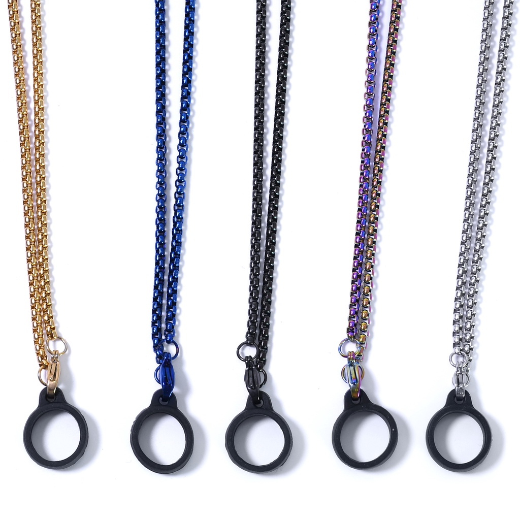 PREMIUM LANYARD Pods Device Ring and Lanyard Kalung YOOZ/ XOOU/ RELX/ VAPE /URSANANO/ Caliburn tali profesional Necklaces