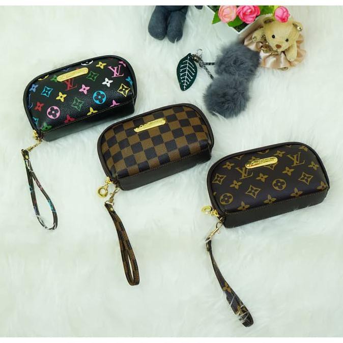 Super Dompet Lv Fashion Wanita Cewek Murah Mini Keren Selempang Tas Wanita - Damier Sale