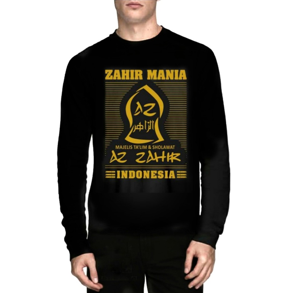 Kaos Az Zahir Lengan Panjang/Koas Azzahir/Baju Az Zahir/Kaos Az Zahir Nusantara/Baju Azzahir Ori