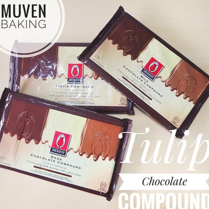 

BISA COD COKLAT BATANG TULIP DARK 1 Kg / CHOCOLATE COMPOUND CHOCOLATIER COKELAT BERMUTU [Kode 1|Kode