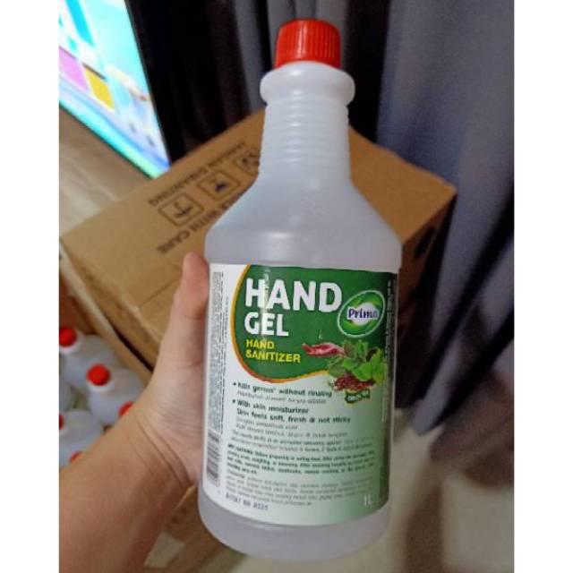 Hand Gel sanitizer Primo hand gel 1 Liter