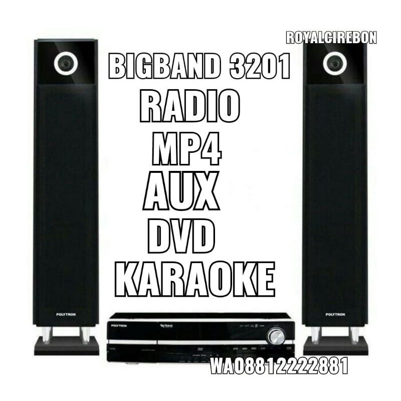 BigBand Polytron 3201 Garansi resmi 1thn Khusus Cirebon Kota