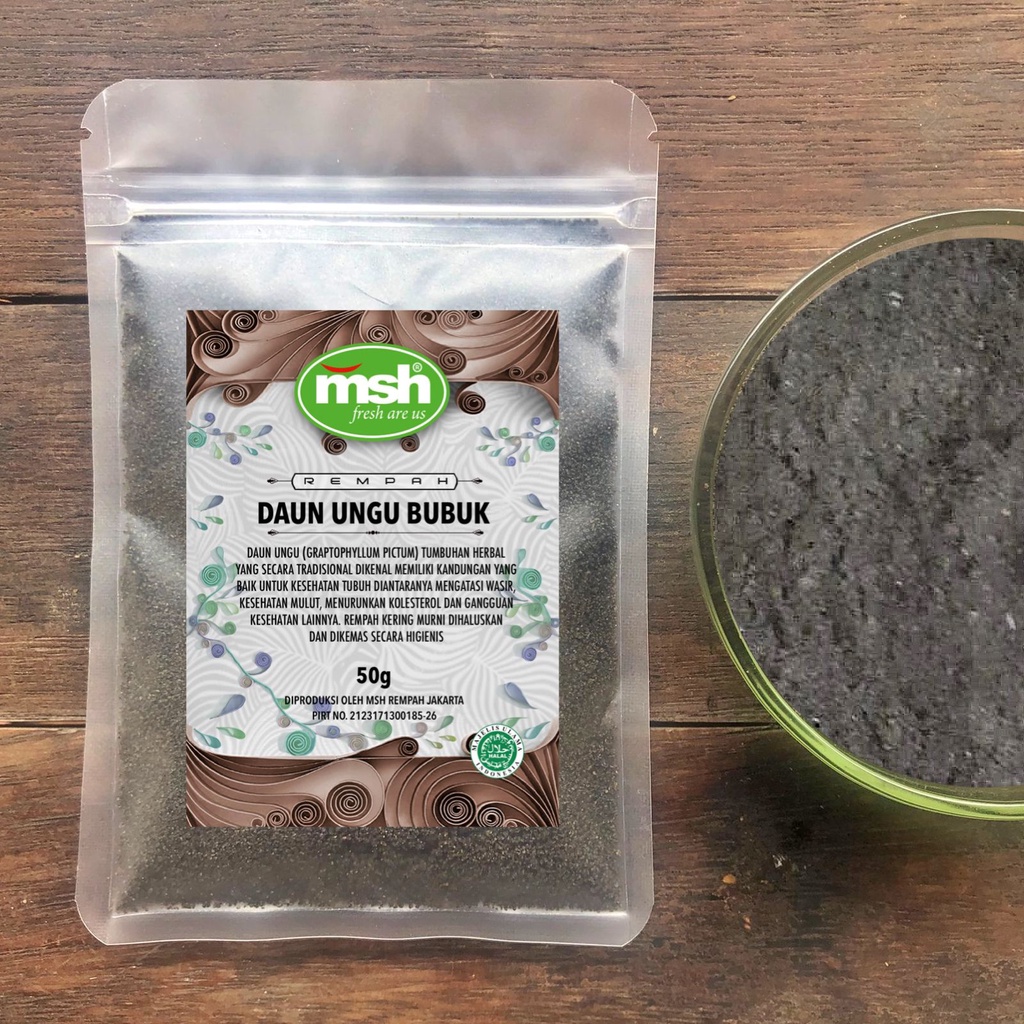 

MSH Daun Ungu Bubuk 50g