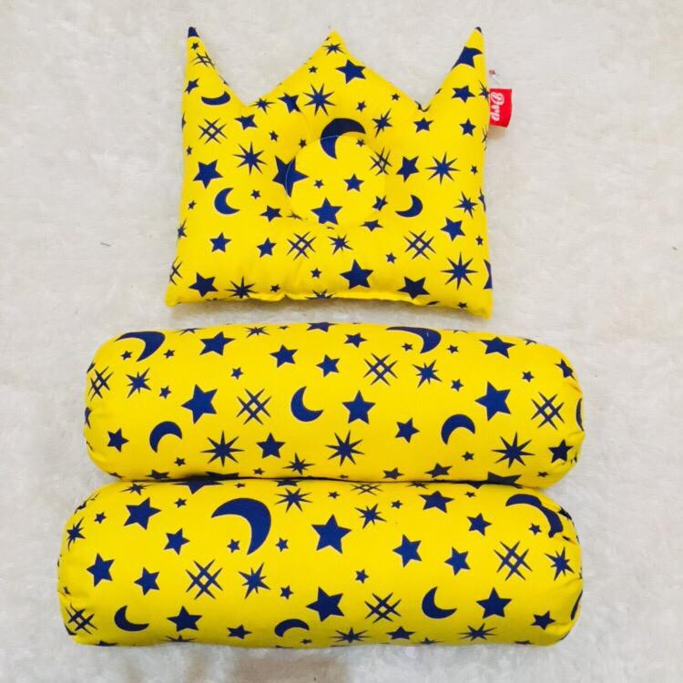 set bantal bayi dapat 2 guling 1 bantal