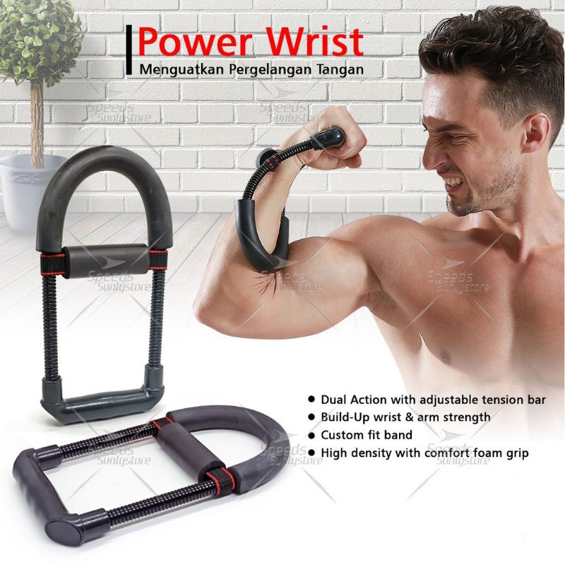 Power Wrist / Alat Memperkuat Otot Pergelangan