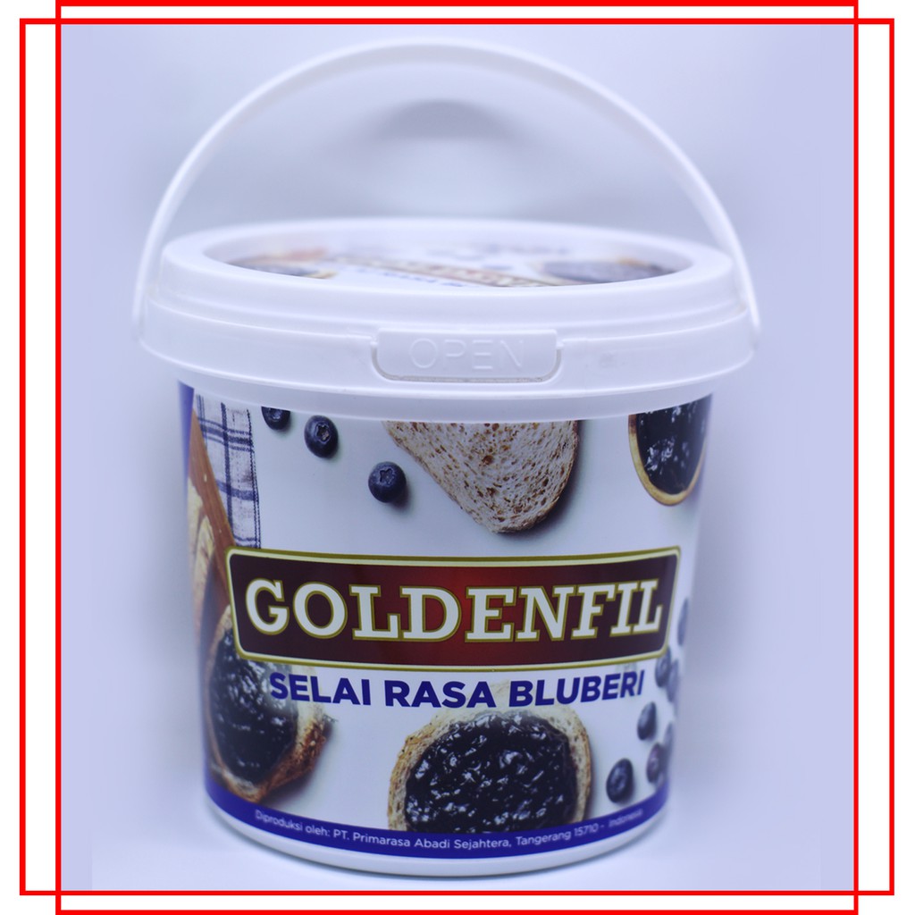 

GOLDENFIL SELAI BLUBERI 1000gr