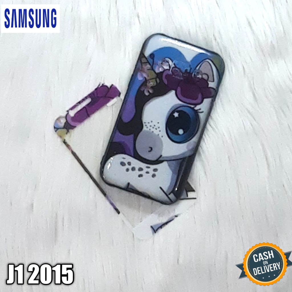 Softcase + Tempered Glass Samsung J1 2015