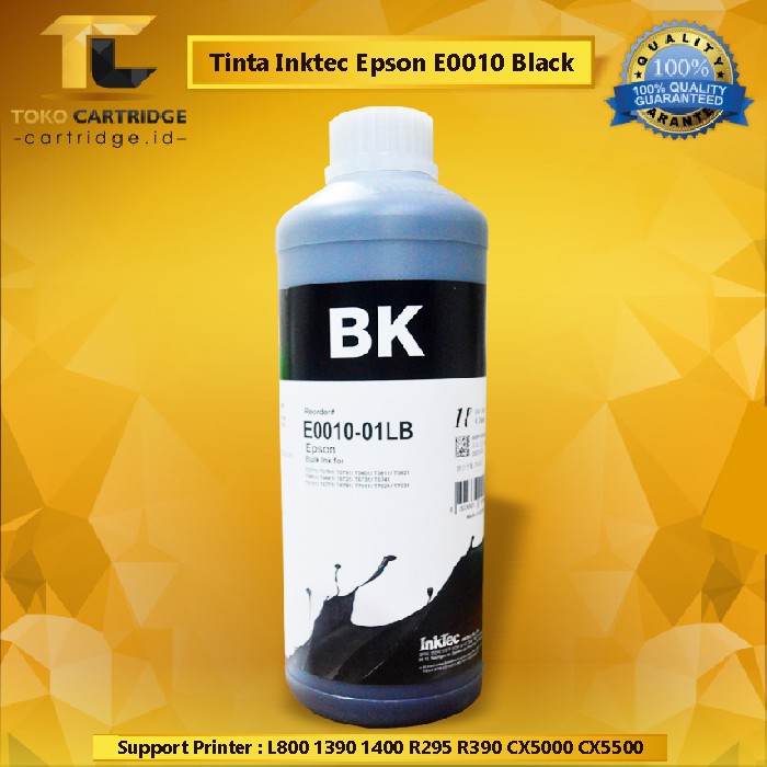 Tinta Refill Inktec E0010-01L Dye Base 1 Liter New