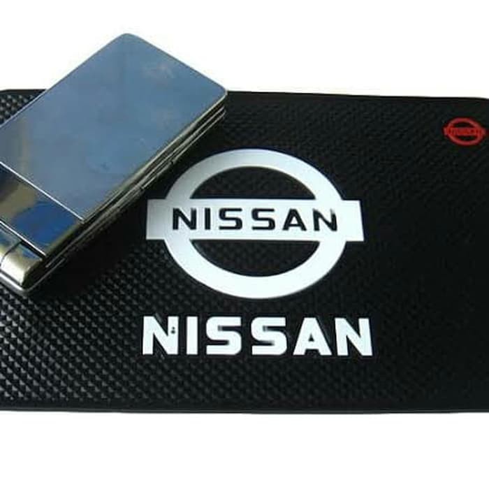 Alas Hp Mobil Dashboard Logo Nissan Anti Slip Dash Mat Dashboard Mobil Tatakan Sticky