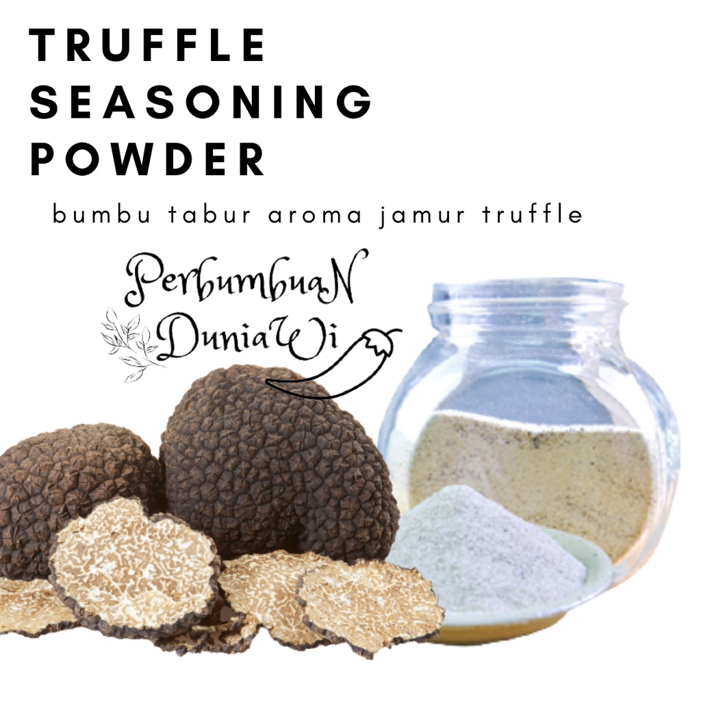 

Bumbu Jamur Truffle Bubuk Truffle Seasoning Powder 500gr - Perbumbuan Duniawi