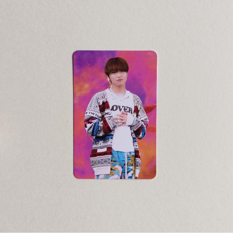 pc/photocard ar clip nct dream hot sauce haechan jewel case