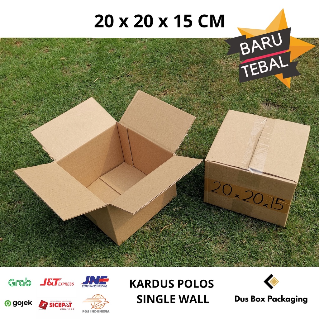 

Kardus box karton 20x20x15 cm Kotak packing