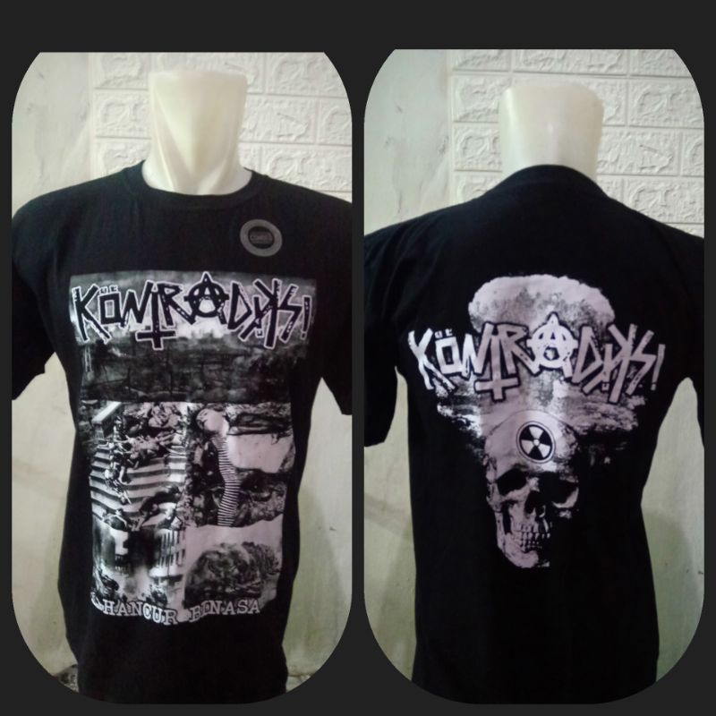 kaos punk /band/music kontradiksi