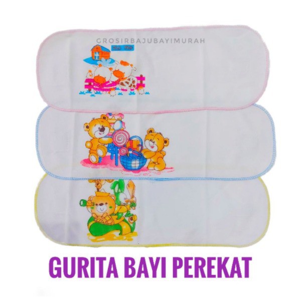 1LUSIN Gurita bayi rekat Gurita PEREKAT bayi perlengkapan bayi lahir