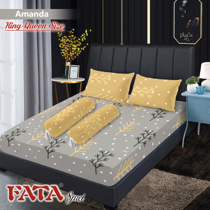 SPREI FATA MINIMALIS 180X200 & 160X200 #Bantal#Guling#Sprei#Bedcover#Murah