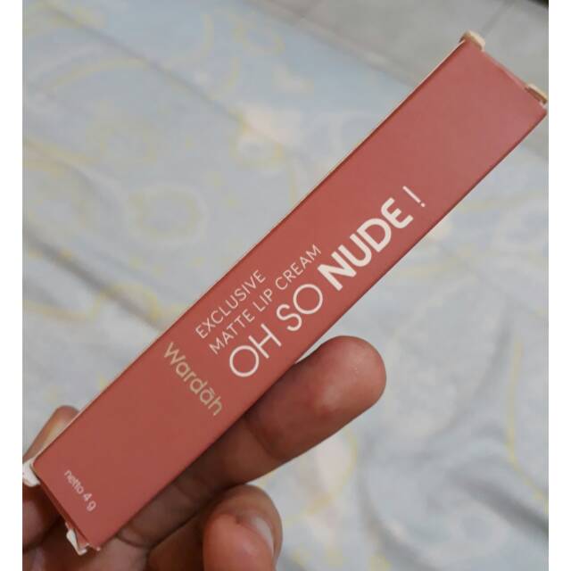 Wardah matte lip cream no.11
