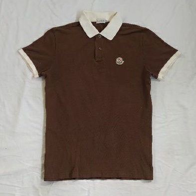 kaos kerah moncler bekas second preloved