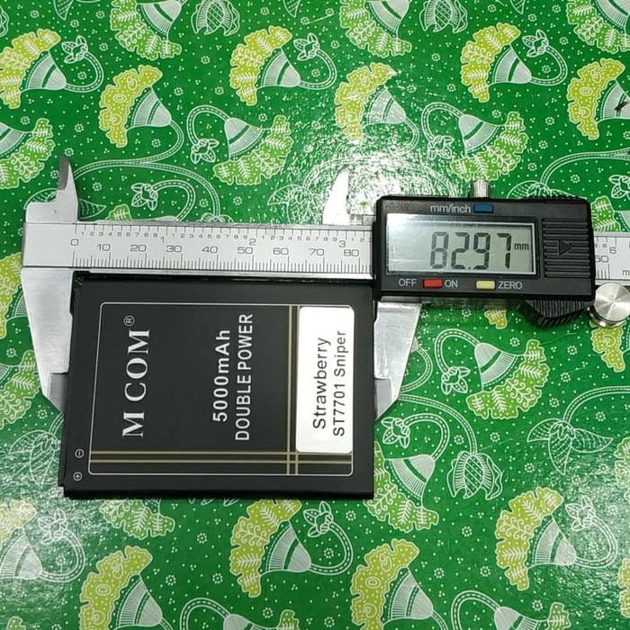 Baterai strawberry ST7701 SNIPER double power battery battle MANTAP
