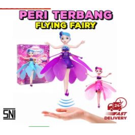 Favorit Mainan Peri Terbang Flying Fairy Barbie Terbang Sensor Tangan MURAH