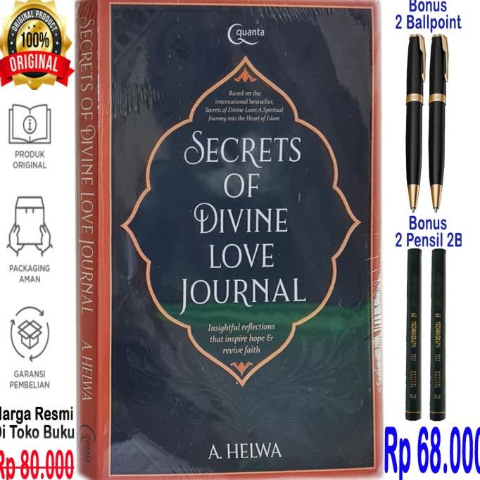 

ANDIENMALL.ID Secrets of Divine Love Journal - A. Helwa - Original & Segel