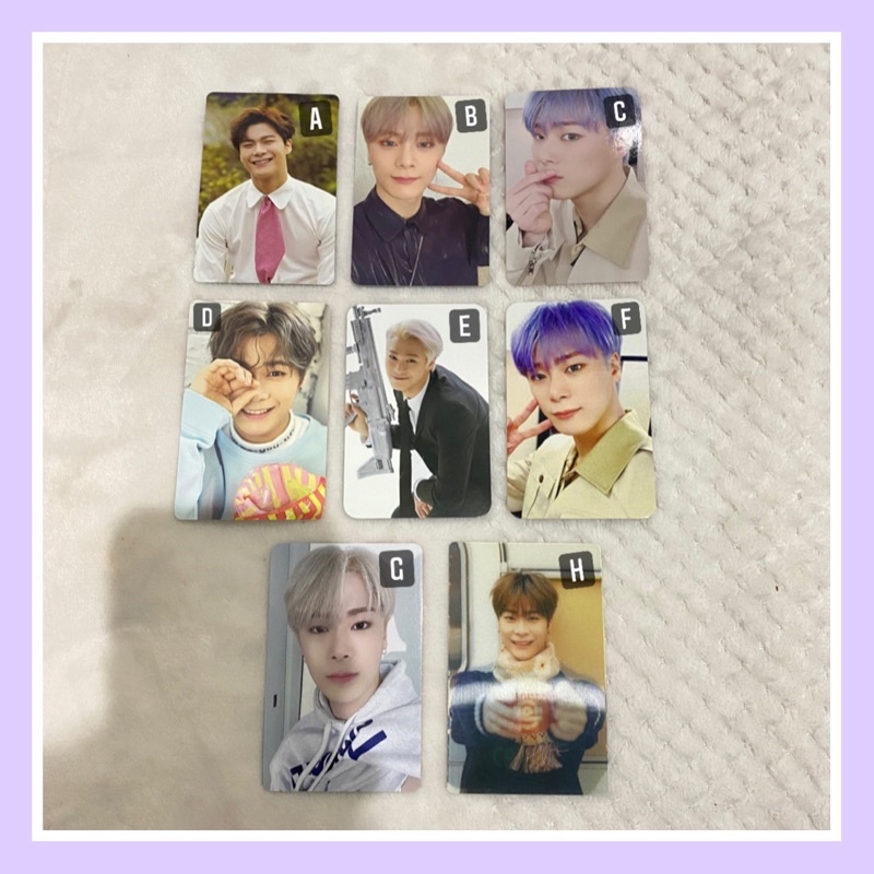 Moonbin Photocard Template