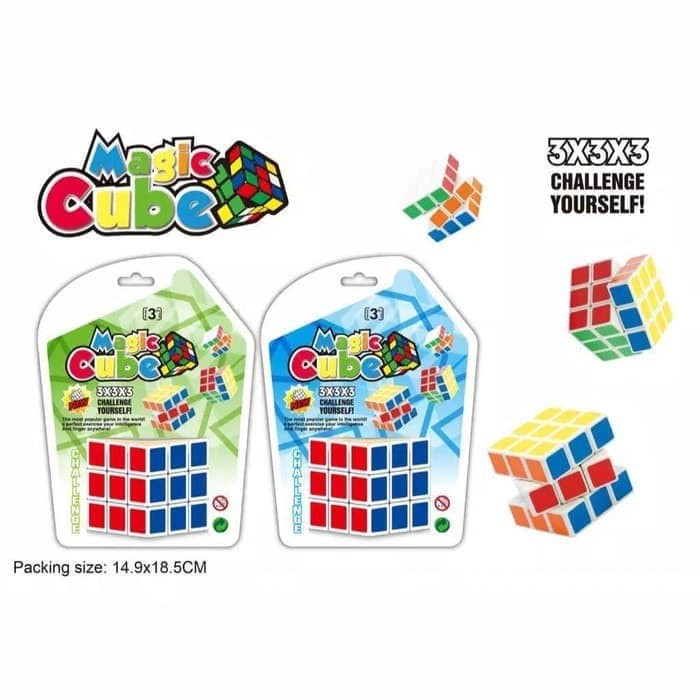 Mainan Rubik Magic Cube 3X3( 3X3 ) - Magic Cube Rubik