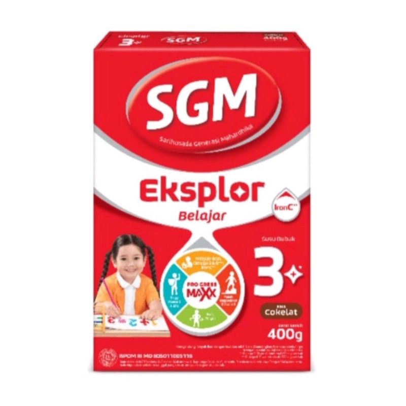

Susu SGM Explore 3+ Rasa Coklat 400 gram