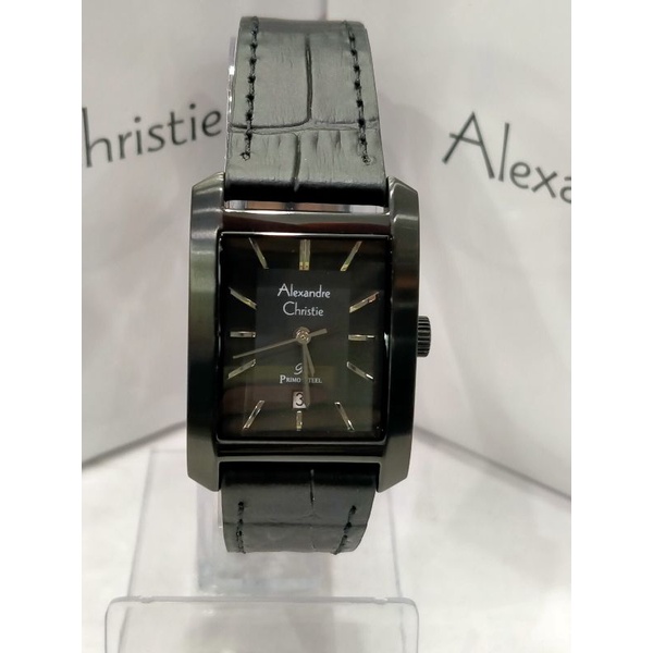 jam tangan wanita Alexandre Christie tipe 1019LD kulit original